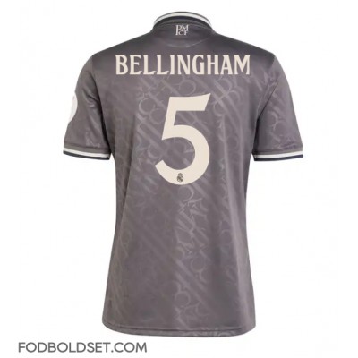 Real Madrid Jude Bellingham #5 Tredjetrøje 2024-25 Kortærmet Real Madrid Jude Bellingham #5 Tredjetrøje 2024-25 Kortærmet